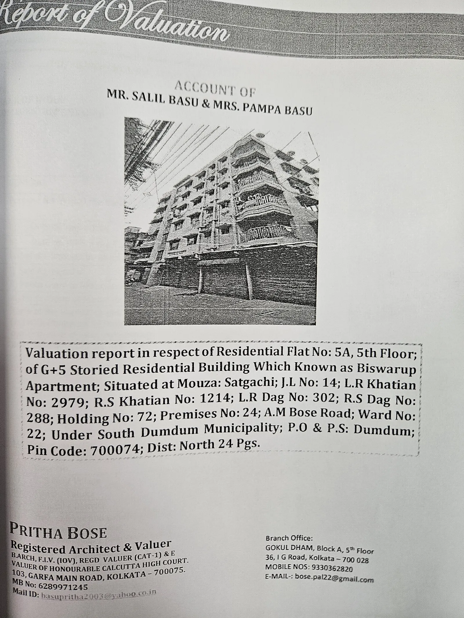 Flat in Satgachi, North 24 Parganas