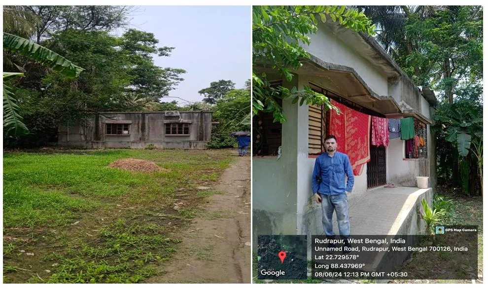 Land And Building in Rudrapur, North 24 Parganas