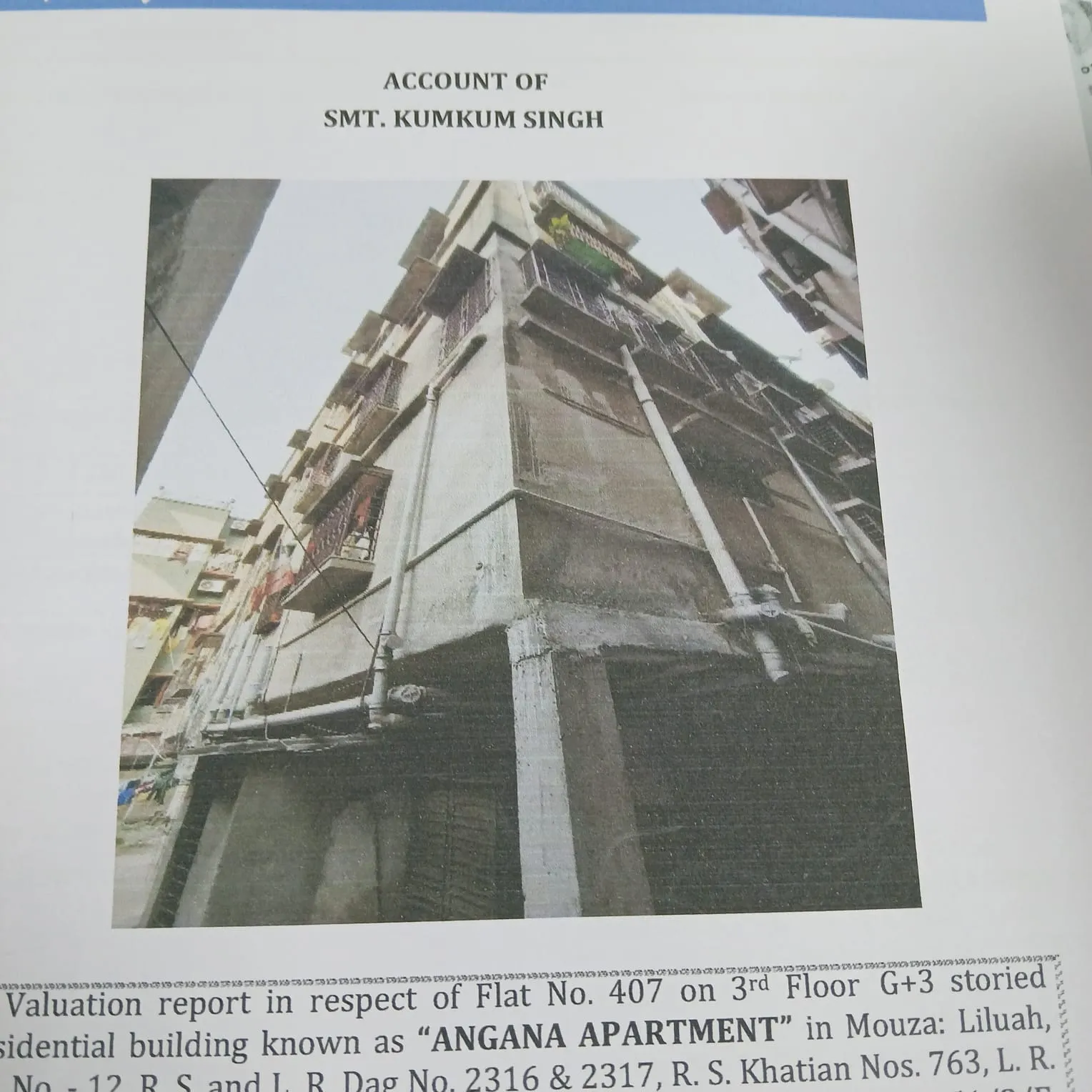 Flat in Liluah, Kolkata